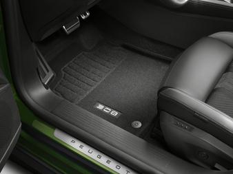 Комплект ворсових килимків 3D (37454)