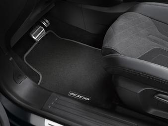 Комплект велюрових килимків, передніх та задніх (37294)