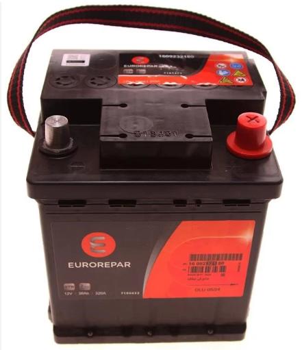 Акумулятор автомобільний Eurorepar 12V 36AH 1609232180 (43154)