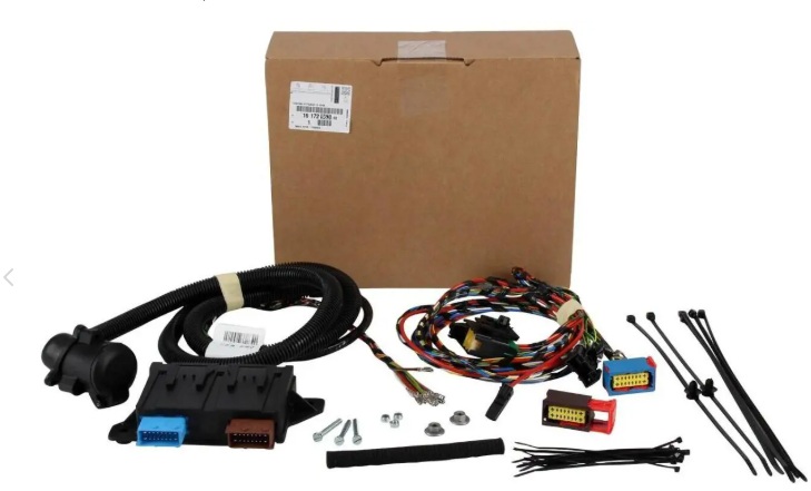 Тягово-зчіпний пристрій з шаровим шарніром, демонтується без інструменту (37579)