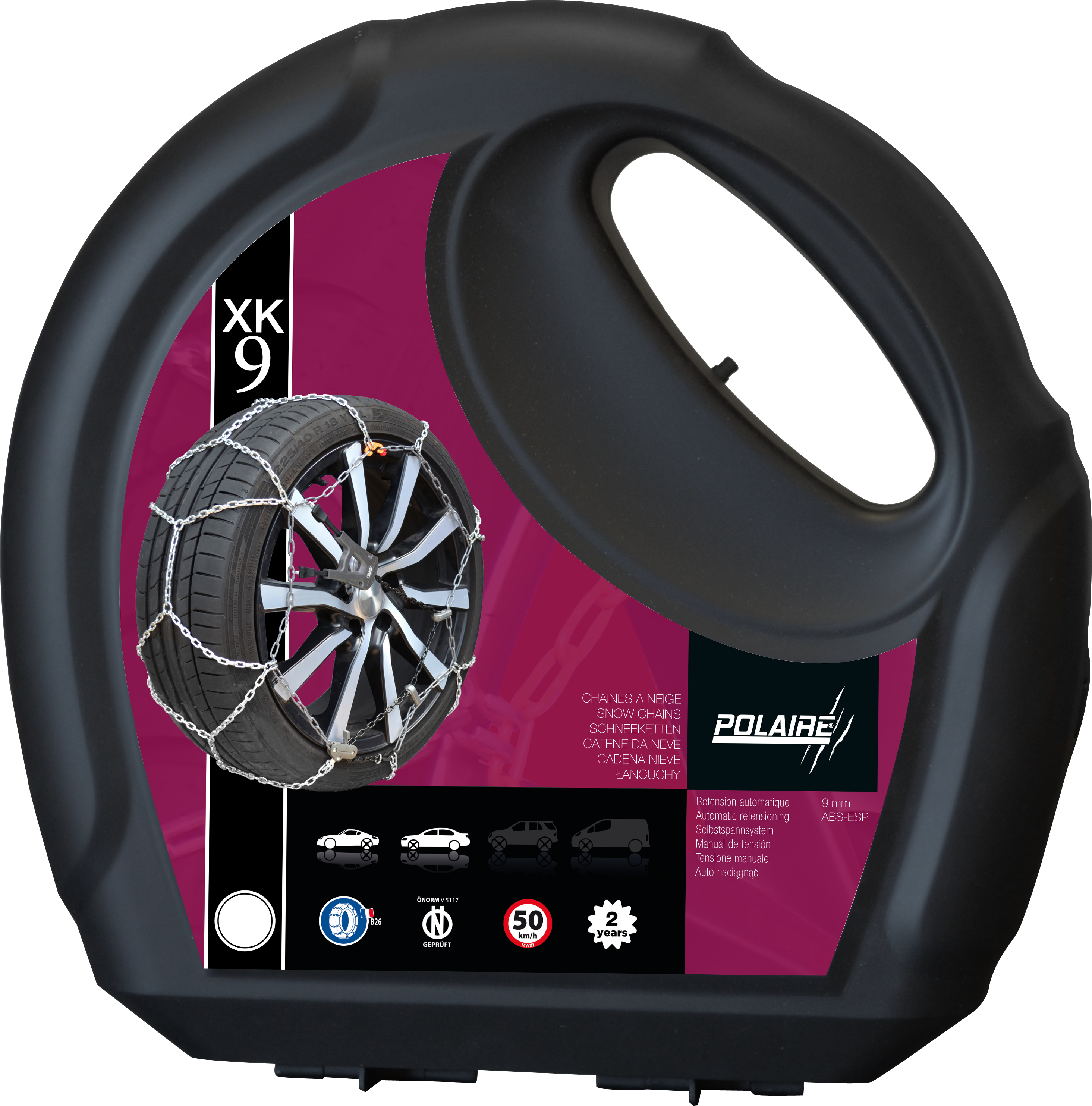 Комплект ланцюгів для пересування по снігу (37284)