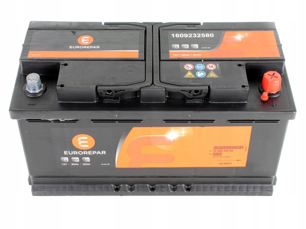 Акумулятор автомобільний Eurorepar 12V 95AH 1609232580 (43169)