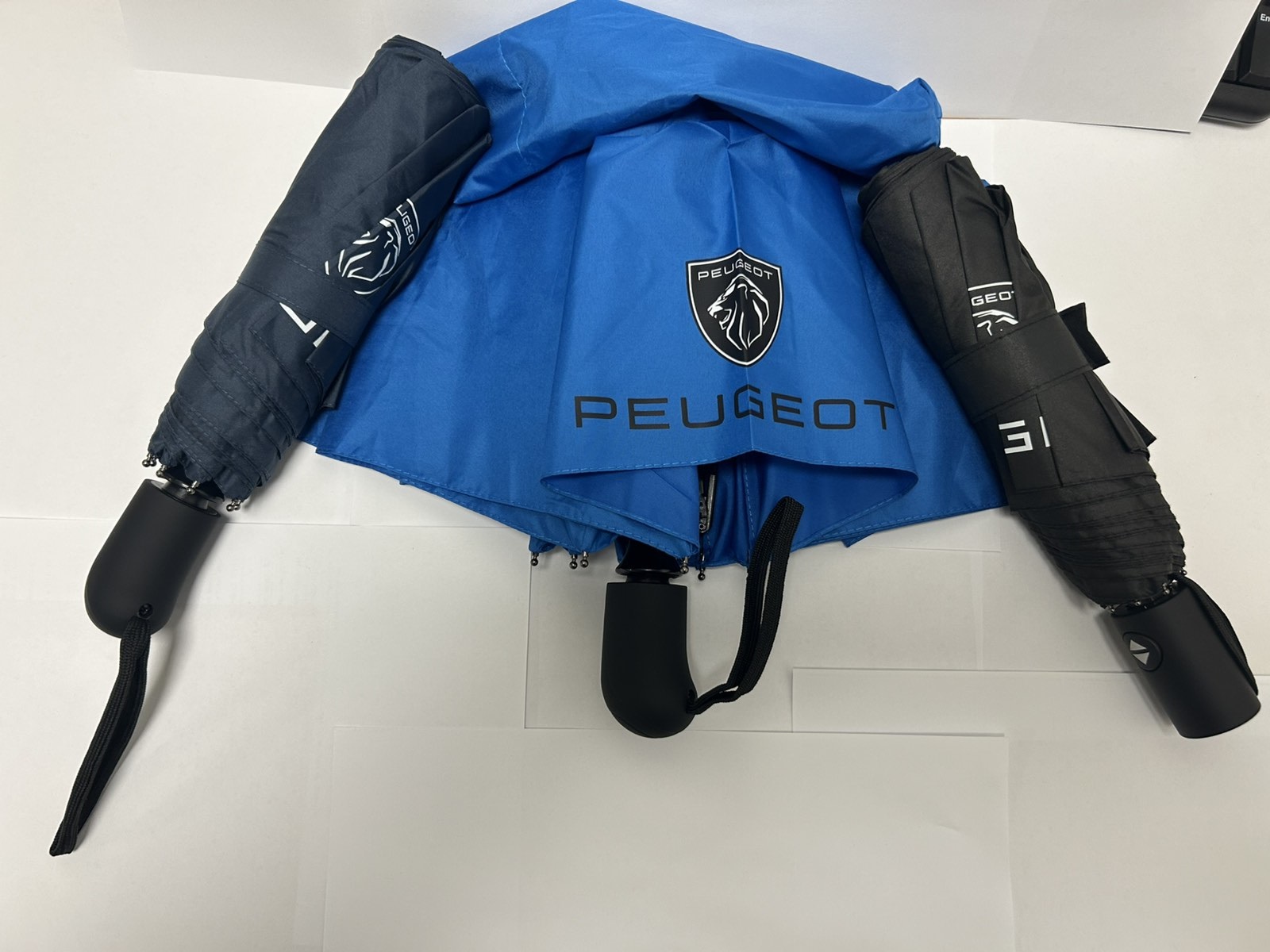 Парасоля з логотипом Peugeot складна (42793)